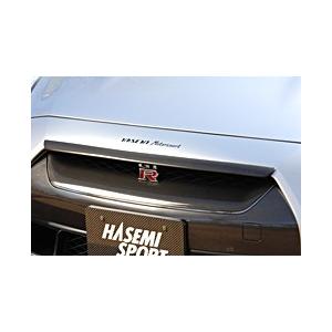 R35GT-R バンパートップモール ハセミモータースポーツ 前期用 カーボン製