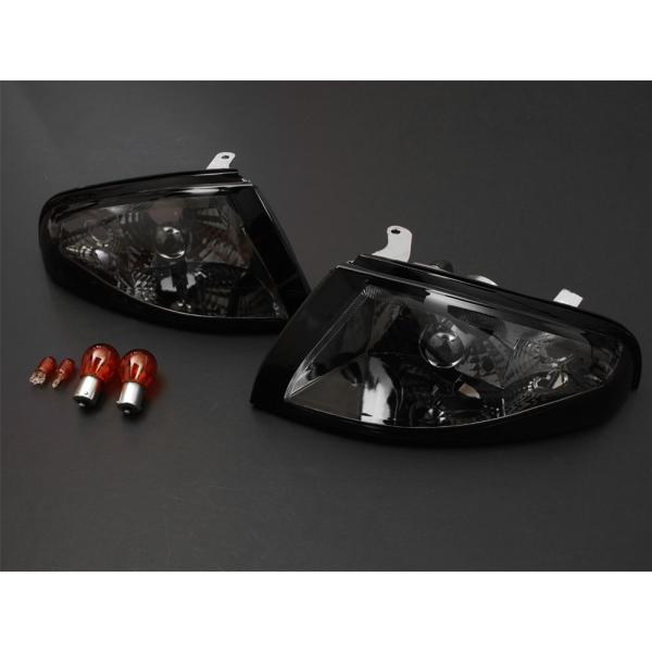 スカイラインGT-R コーナーランプ R32 H1/8〜H6/12 クリスタルコーナーランプ スモー...