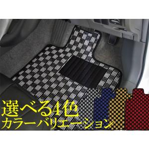 フロアマット エブリィワゴン DA52W/DA62W チェック(014SZ : カスタム