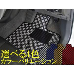 フロアマット iQ KGJ10 H25.05〜 チェック柄(465TO｜daizens-shop