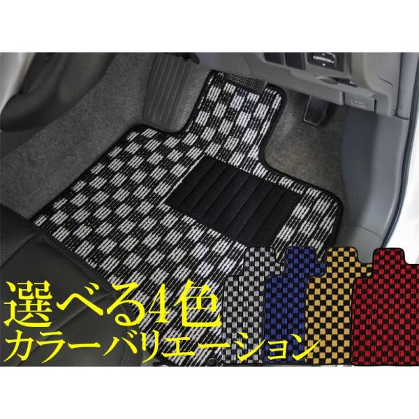 フロアマット ポルテ NNP10/NNP11 2WD チェック柄(048TO