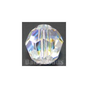 【在庫限り】「スワロフスキー ビーズ・#5000」6mm 「クリスタル」 AB 約12ヶ