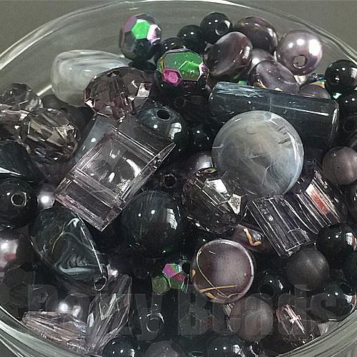 アクリル ビーズ 『4パックセット』「ワンコイン500円ぽっきり」「たっぷり人気アクリルビーズミック...