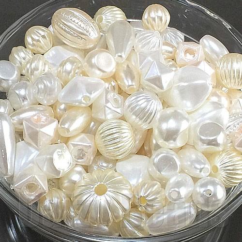 アクリル ビーズ 『4パック分おまとめセット』「ワンコイン500円ぽっきり」「たっぷり人気アクリルビ...