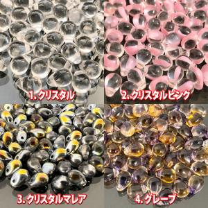 チェコ ビーズ ドロップ 4x6mm デザイン...の詳細画像4