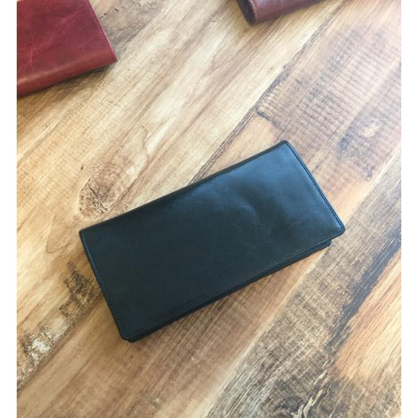 "BASIC"ロングウォレット<BLACK> ☆送料無料・ギフト包装無料☆