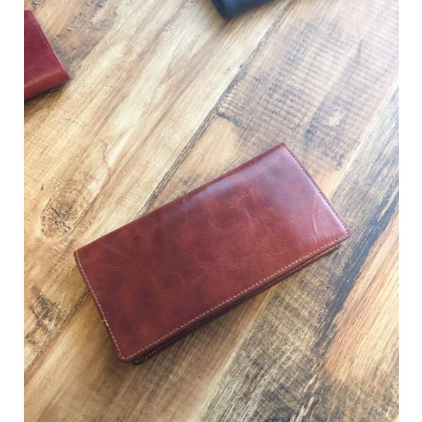 "BASIC"ロングウォレット<BROWN> ☆送料無料・ギフト包装無料☆