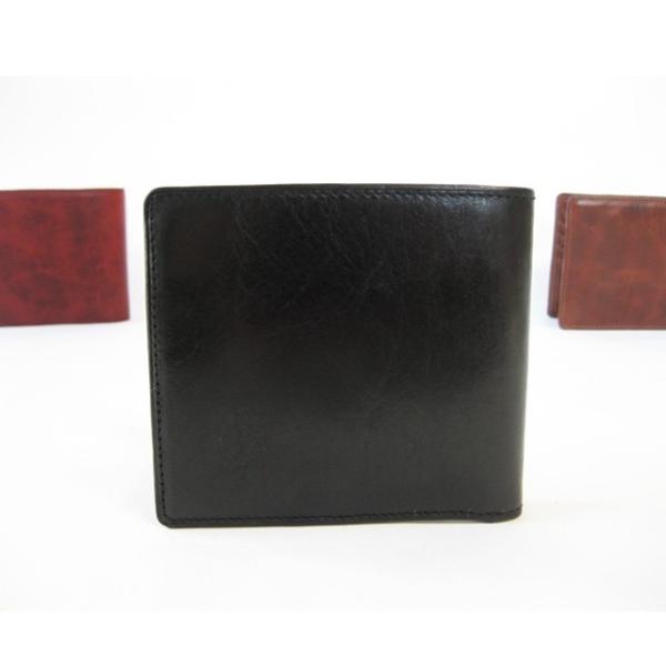 ”BASIC”アートウォレット<BLACK> ☆ギフト包装・名入れ刻印無料☆二つ折り財布