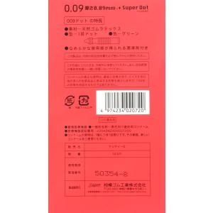サガミ 0.09 ドット 009 ゴクアツ コ...の詳細画像1