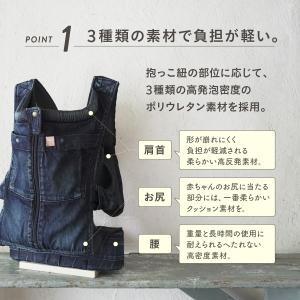 抱っこ紐 NICO デニム 抱っこひも だっこ...の詳細画像3