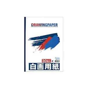 エヒメ紙工 天糊白画用紙 B4判 362×257mm 30枚