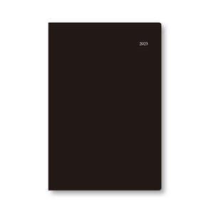 ダイゴー 2023年 手帳 アポイント ダイアリー マンスリー+チャート B6対応 ブラック E1688