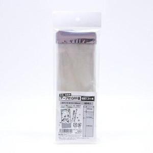 コアデ テープ付きOPP袋 BIGしおりサイズ 80枚入り [01] 〔メール便対象〕