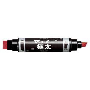 ゼブラ マッキー極太 赤 単品POS付 MC-E...の商品画像