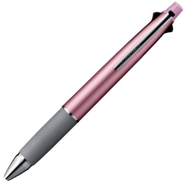 三菱鉛筆 ジェットストリーム 多機能ペン 4&amp;1 0.5mm カスタムエディション ライトピンク軸 ...