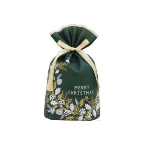 Z&K ゼットアンドケイ ギフトバッグ S リースグリーン ラッピング クリスマス