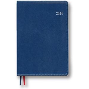 ダイゴー 手帳 2024年3月始まり アポイント ウィークリー バーチカル ブルー E8825 [02]の商品画像