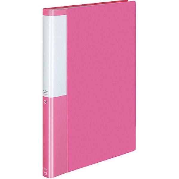 コクヨ クリヤーブック POSITY 固定式 A4 縦 40ポケット ピンク P3ラ-L40NP [...
