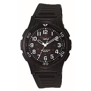 【早い者勝ち】【値下げ中】即購入可 黒文字盤 メンズ腕時計 ステンレス シチズン時計 Q&Q スタンダードウオッチ V31A-007VK ( 1個