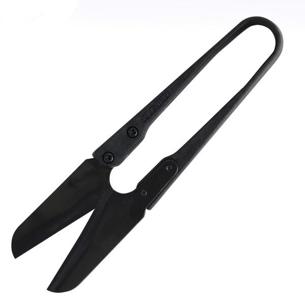 糸切はさみ ブラック 先丸 軽い シャープな切れ味 裁縫道具 クロバー [01]