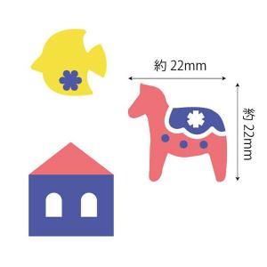 ナチュラル ワッペン ダーナラホーズ 3柄セッ...の詳細画像1