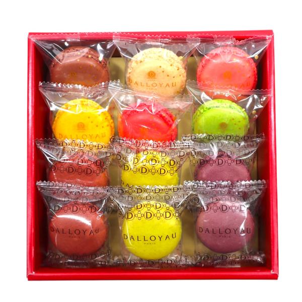 季節のマカロン入り詰め合わせ（12個入）ダロワイヨ スイーツ ギフト プレゼント お歳暮 個包装 お...