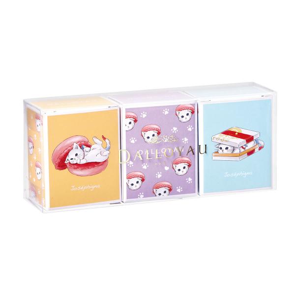 ニャカロンラスク 3個セット （キャラメル/ショコラ/ヴァニーユ）ダロワイヨ スイーツ マカロン ク...