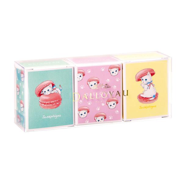 ニャカロンラスク 3個セット テ ヴェール風味/フレーズ風味/シトロン風味　ダロワイヨ スイーツ マ...