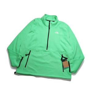 The North Face TKA Attitude 1/4 Zip Fleece Chlorophyll Green ノースフェイス｜damagedone