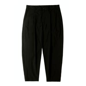 Porter Classic Poplin Duke Ellington Pants Black ポータークラシック｜damagedone