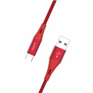 フリーダム FUSB-CAAM120MR 高耐久 柔軟USB Type-Cメッシュケーブル 2.0m レッド携帯電話 スマートフォン:周辺機器:バッ