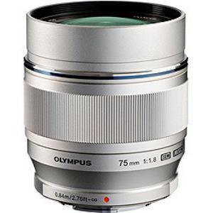 OLYMPUS 交換レンズ ETM75F1.8カメラ:カメラアクセサリー:カメラレンズ