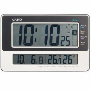カシオ IDL-170J-7JF デジタル電波時計 置時計 温度湿度表示 日付表示 生活環境お知らせ機能時計:置き時計・目覚し時計・掛け時計:置時計｜damap