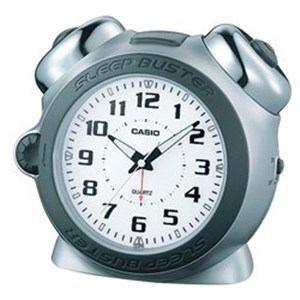 カシオ 目覚まし時計 「SLEEP BUSTER」 TQ-645S-8JF時計:置き時計・目覚し時計・掛け時計:目覚し時計｜damap