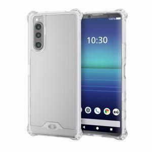 エレコム ELECOM PM-X203ZEROTCR Xperia 5 II エクスペリア ケース カバー 耐衝撃 ZEROSHOCK ゼロショック
