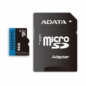 ADATA AUSDX64GUICL10RA1D MicroSDHC/XC UHS-I CLASS1...