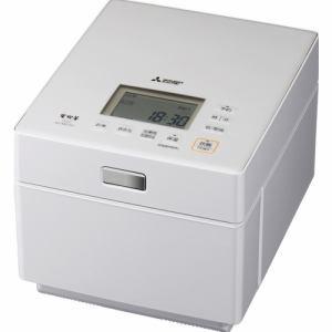 三菱電機 NJ-XSC10-W IHジャー炊飯器(蒸気レスIH) 5.5合 クリスタルホワイト家電:...