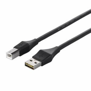 バッファロー どっちもUSBコネクター採用 USB2.0ケーブル(A to B) 1.0m ブラック BSUABDU210BKAパソコン:パソコン周｜damap