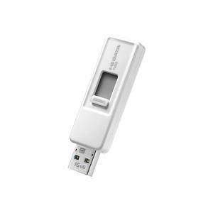 IOデータ YUM2-16G/W USB 3.0/2.0対応 USBメモリー 16GB ホワイトパソコン:フラッシュメモリー:メモリースティック｜damap