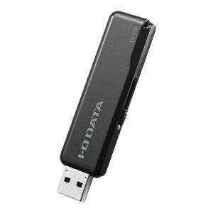IOデータ U3-STD32GRK USBメモリ ブラック 32GB USB3.1 USB TypeA スライド式パソコン:フラッシュメモリー:US｜damap