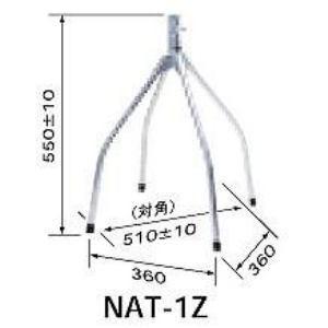 日本アンテナ NAT-1Z ワンタッチ屋根馬AV・情報家電:テレビ・映像関連:アンテナケーブル・パーツ