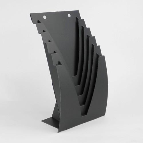 収納 インテリア 本 チラシ A4 ポストカード 壁掛け ダンボール ブックスタンド JAVARAC...