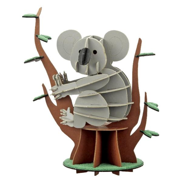 立体 ペーパークラフト ウラノ 動物 模型 コアラ 3Dペーパーパズル コアラ（送料無料・小型便にて...