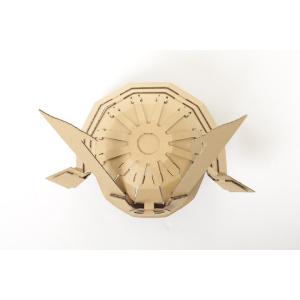 ダンボール 工作 キット 変身 コスプレ 兜 ...の詳細画像4