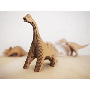 ペーパークラフト　ダンボール 　恐竜　DANSAURUS　ブラキオサウルス（送料無料・小型便にて配送...