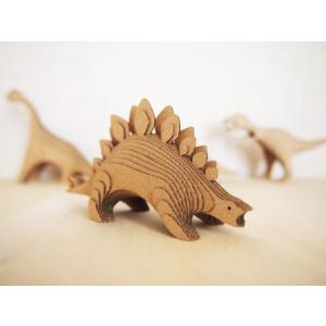 ペーパークラフト　ダンボール 　恐竜　DANSAURUS　ステゴサウルス（送料無料・小型便にて配送）