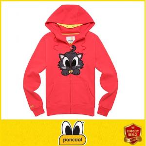 Pancoat ジャケット 裏地起毛 フード付き ジップアップパーカー 冬 Tシャツ パーカー 長袖 HOOD 長袖 パンコート キャラ パンコート｜dami