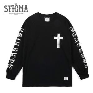 STGM CROSS 長袖tシャツ プリントt-シャツ メンズ レディース トレーナー スケーター系 ストリート系 ヒップホップ ファッション ヒップホップ衣装 ダ｜dami