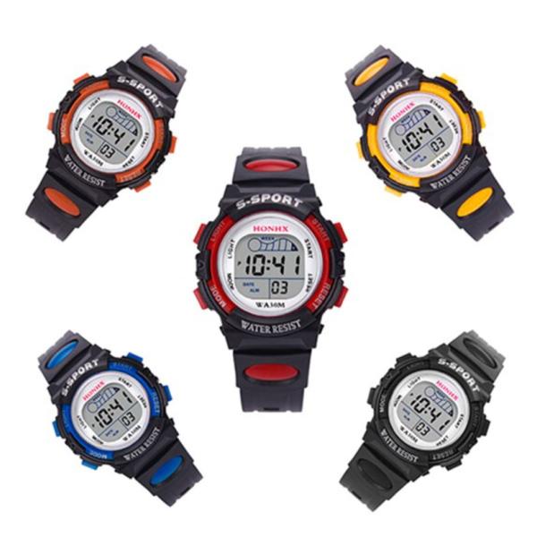 腕時計 スポーツ 子供用 デジタル キッズ スポーツウォッチ 男の子 女の子 小学生 低学年 卒業 ...