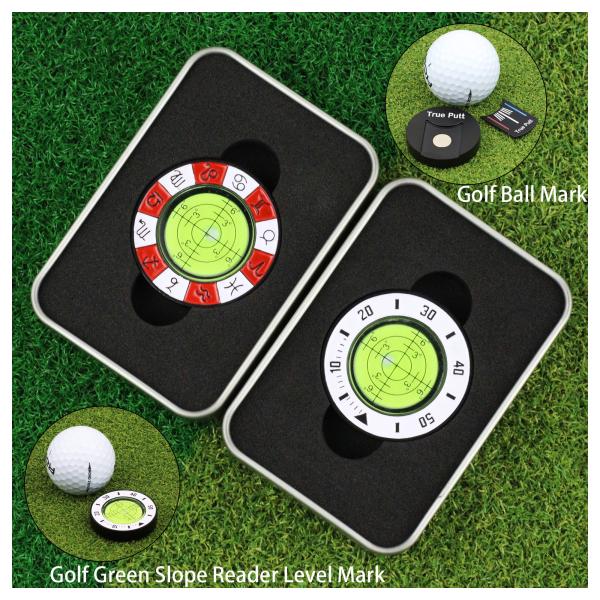 水平器付 マーカー ゴルフマーカー 水平器マーカー ゴルフ マーカー 水平器 ゴルフ用品 ボール 傾...